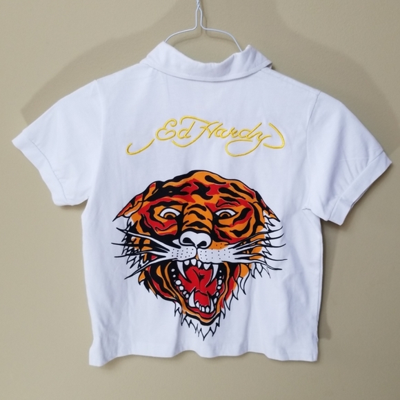 Ed Hardy Boys Polo Shirt - Picture 3 of 7
